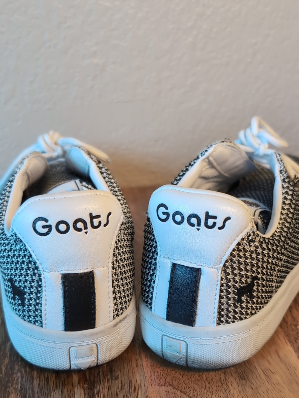 Goats Sneakers - White & Black